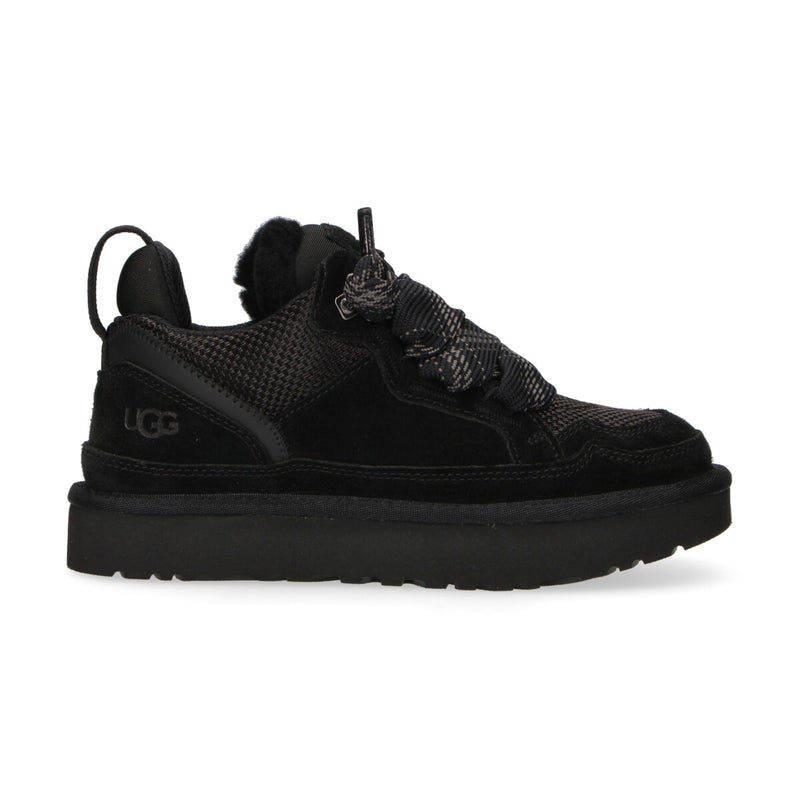 Ugg sneaker Lowmel in camoscio nero