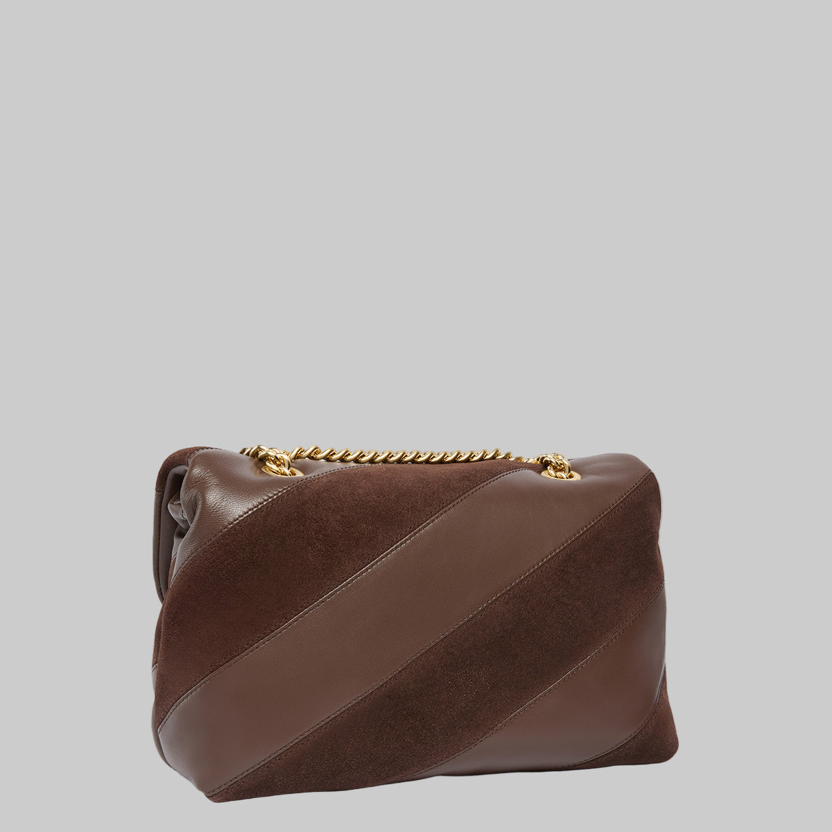 Pinko Mini Love Bag Puff suede trapuntata