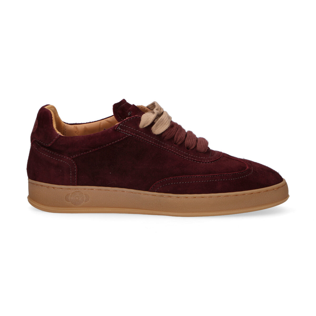 Soldini 80 sneaker Akira Amalfi in camoscio bordeaux