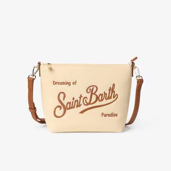 Mc2 Saint barth borsa aline in denim panna