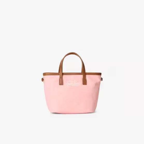 Mc2 Saint Barth borsa city bag mini nylon rosa