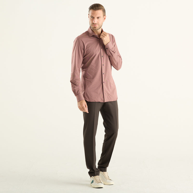 Xacus – Camicia uomo rosa antico