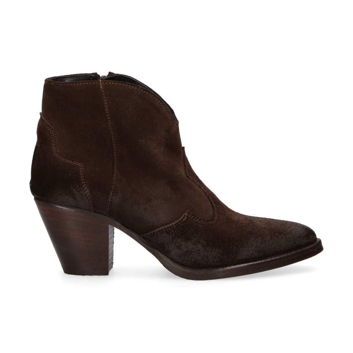 Sophie Marcèl tronchetto texano camoscio tdm