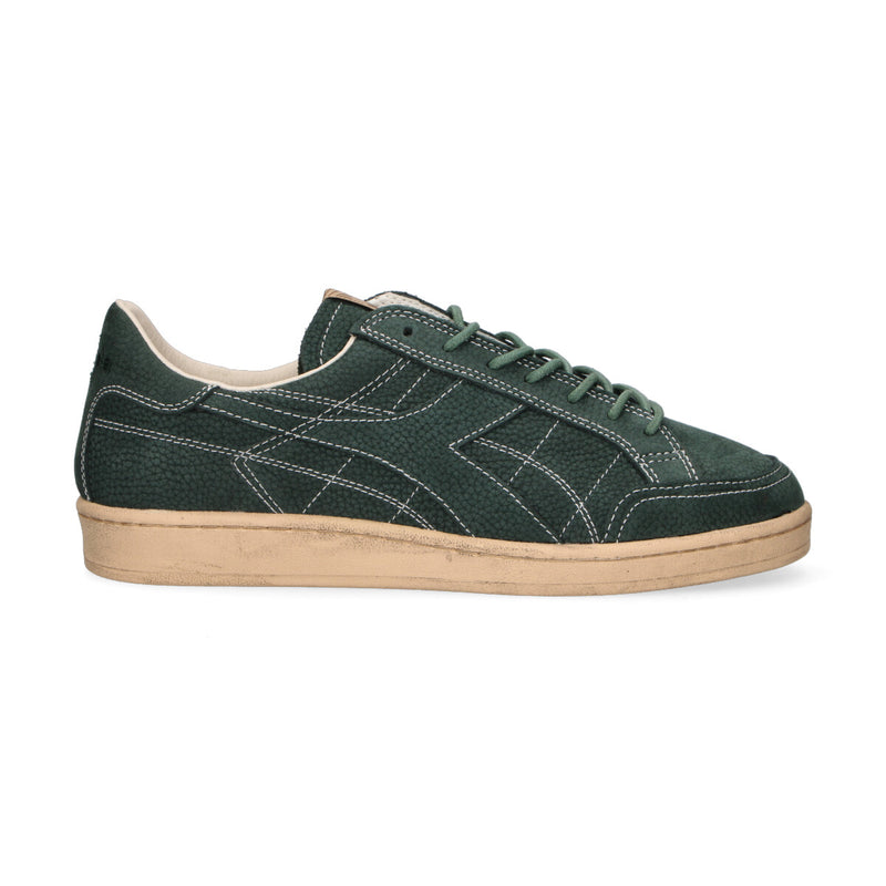 Diadora sneaker Prestige Used in pelle verde