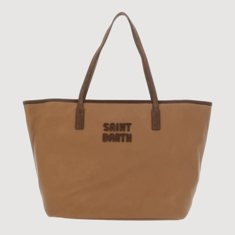 Mc2 Saint Barth borsa City Bag Wax in nylon beige