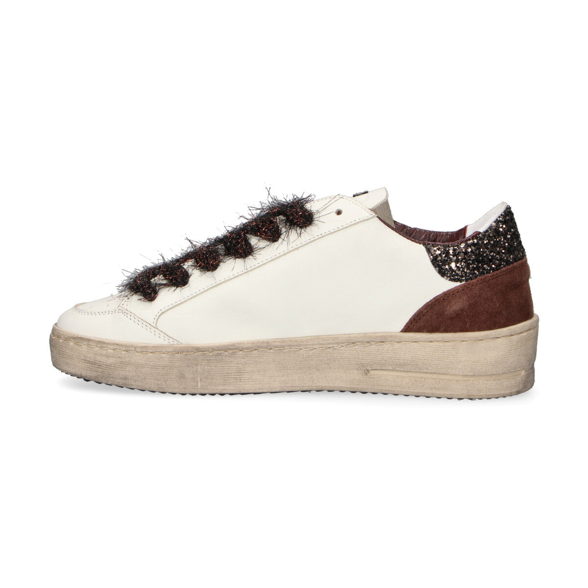 Ama Brand sneaker Slam in pelle bianca