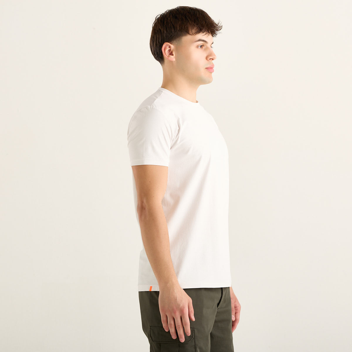 RRD t-shirt girocollo in tessuto tecnico bianca