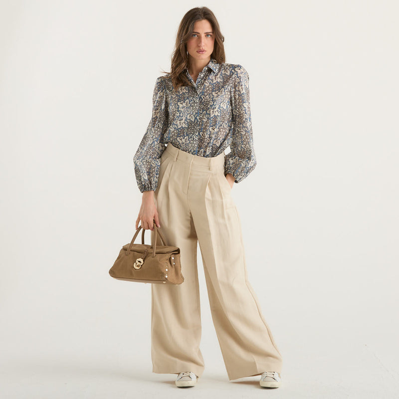 Weekend MaxMara camicia in voile multicolor