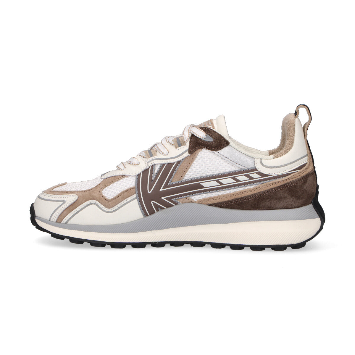 Kaotiko sneaker Vancouver in nylon marrone