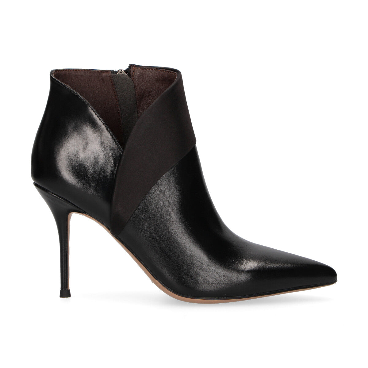 Marc Ellis tronchetto in pelle nera