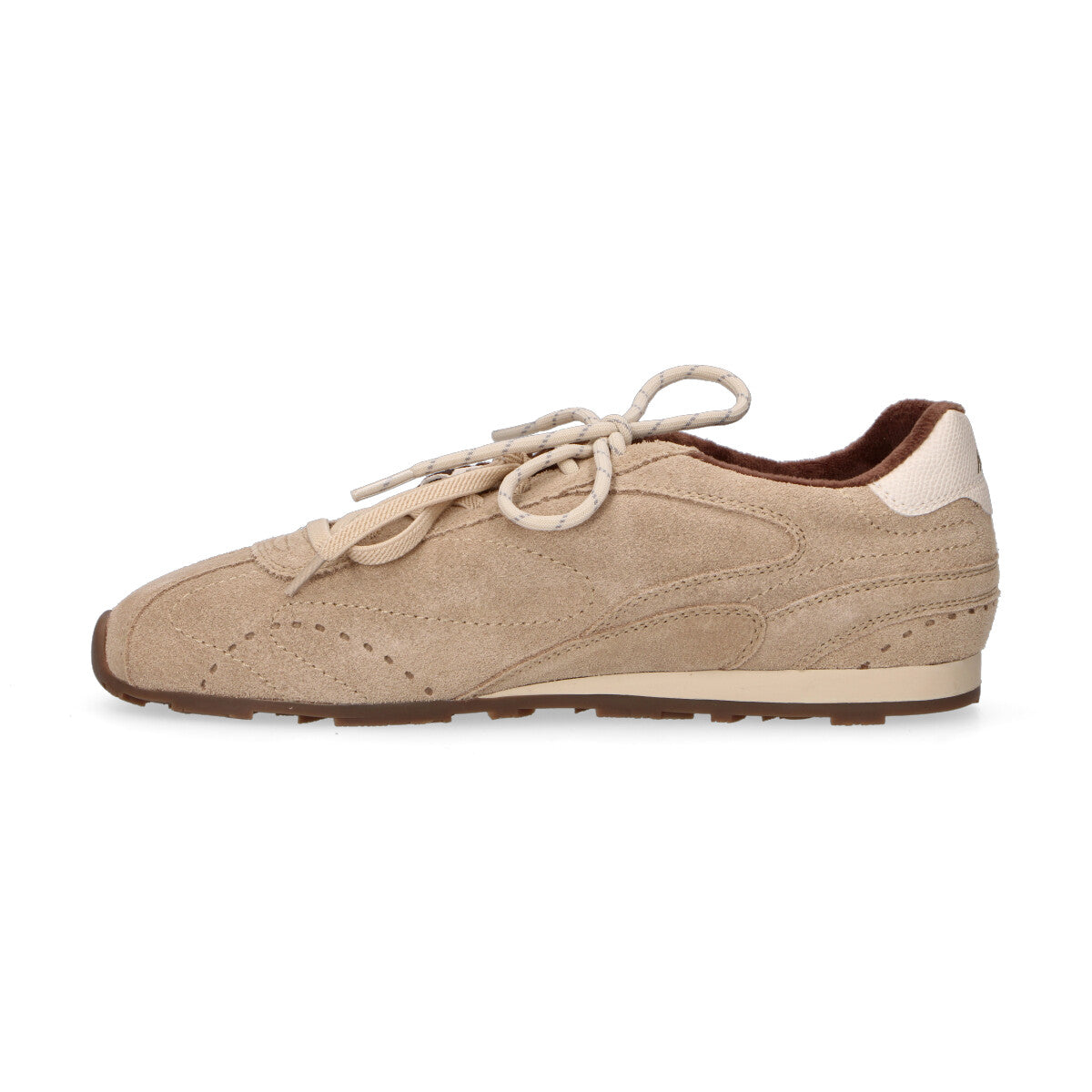 Mrp Star sneaker Medelin in camoscio beige