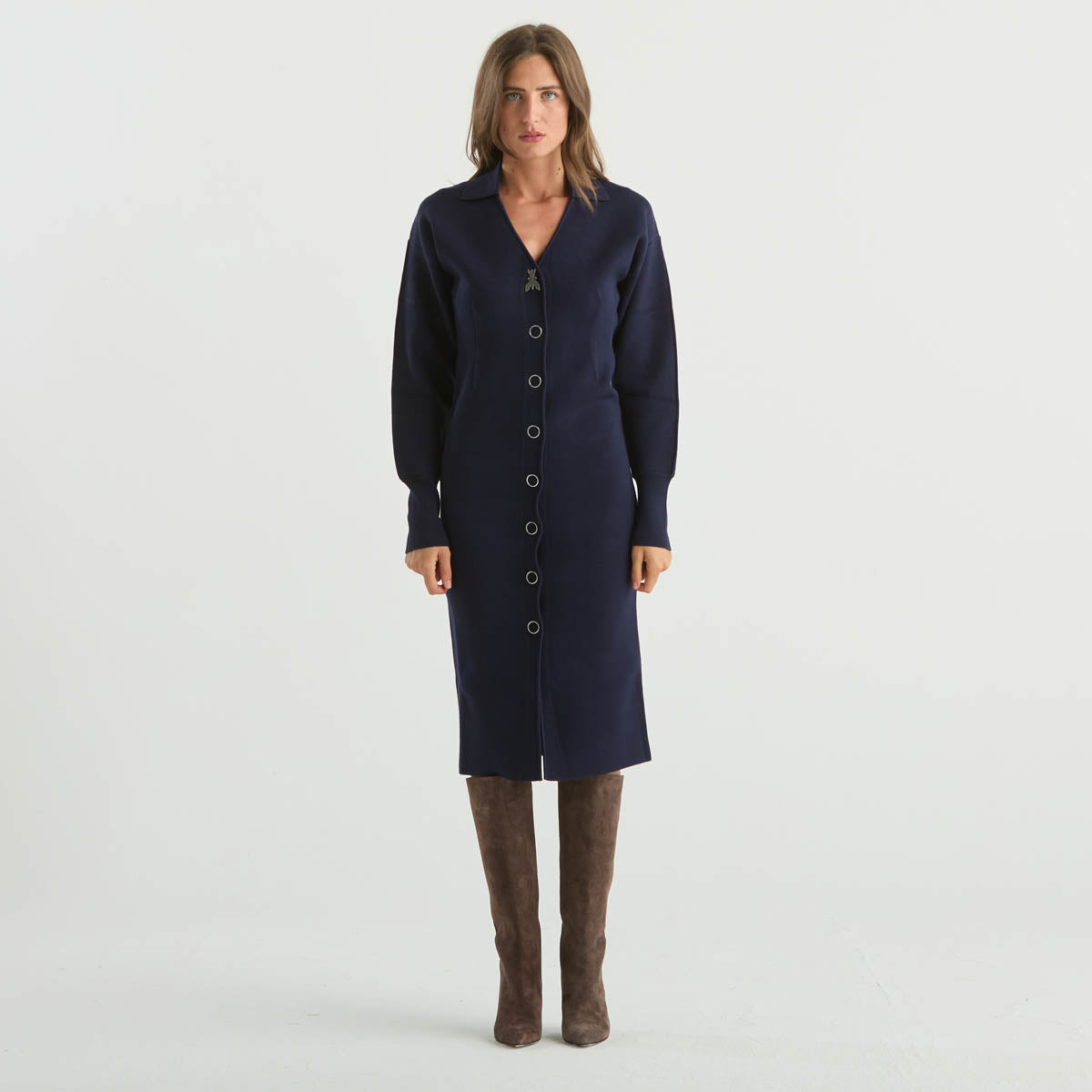 Patrizia Pepe tubino in tessuto blu