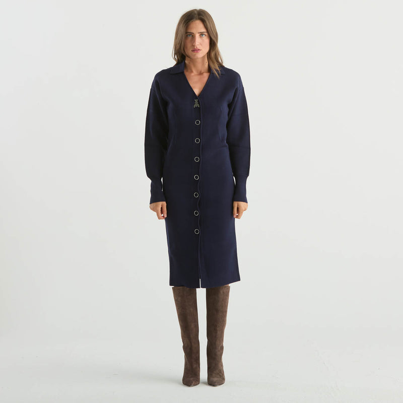 Patrizia Pepe tubino in tessuto blu