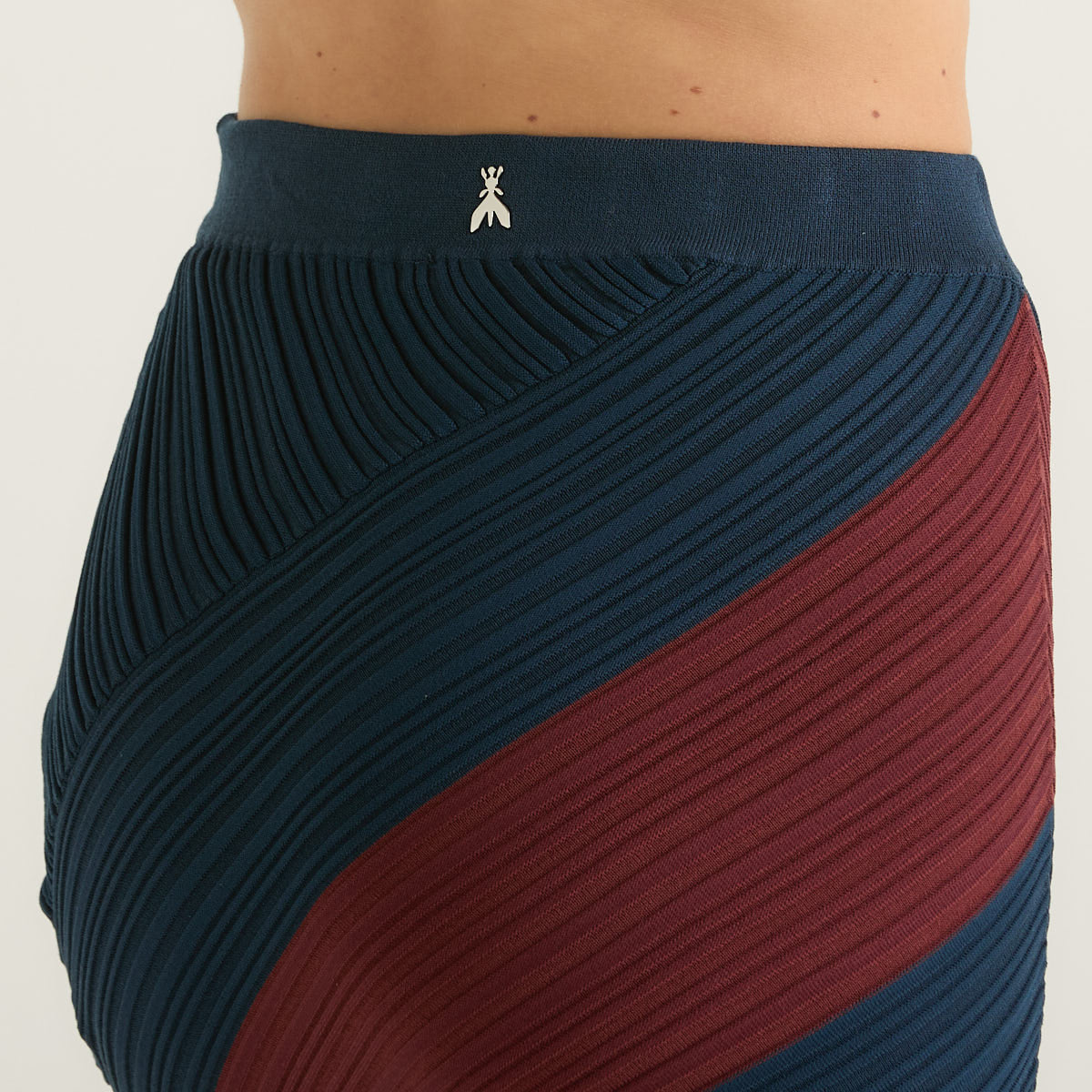 Patrizia Pepe gonna tubino midi a righe