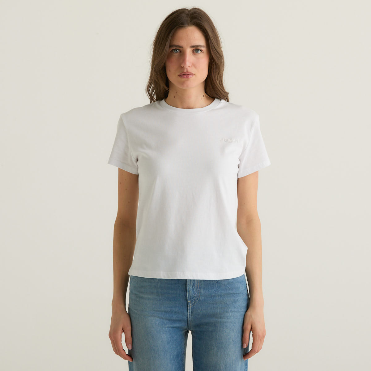 Patrizia Pepe t-shirt bianca con logo