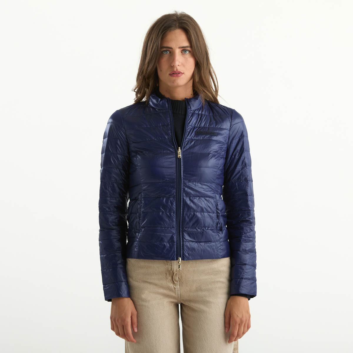 Patrizia Pepe giubbino leggero in tessuto blu