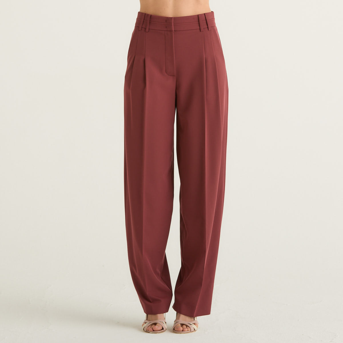 Patrizia Pepe pantaloni palazzo con pinces