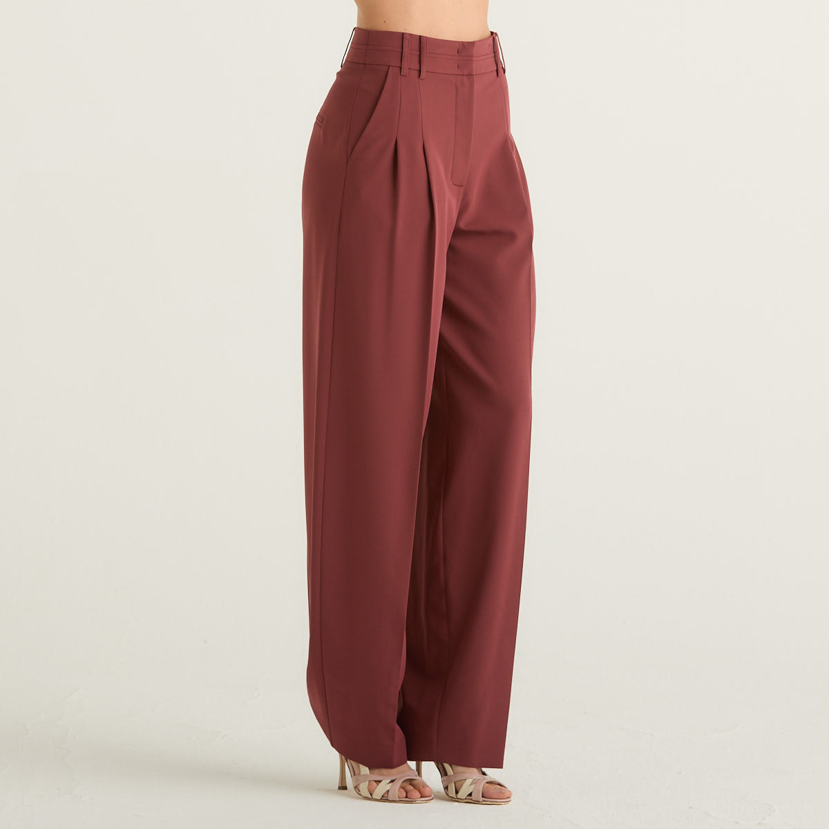 Patrizia Pepe pantaloni palazzo con pinces