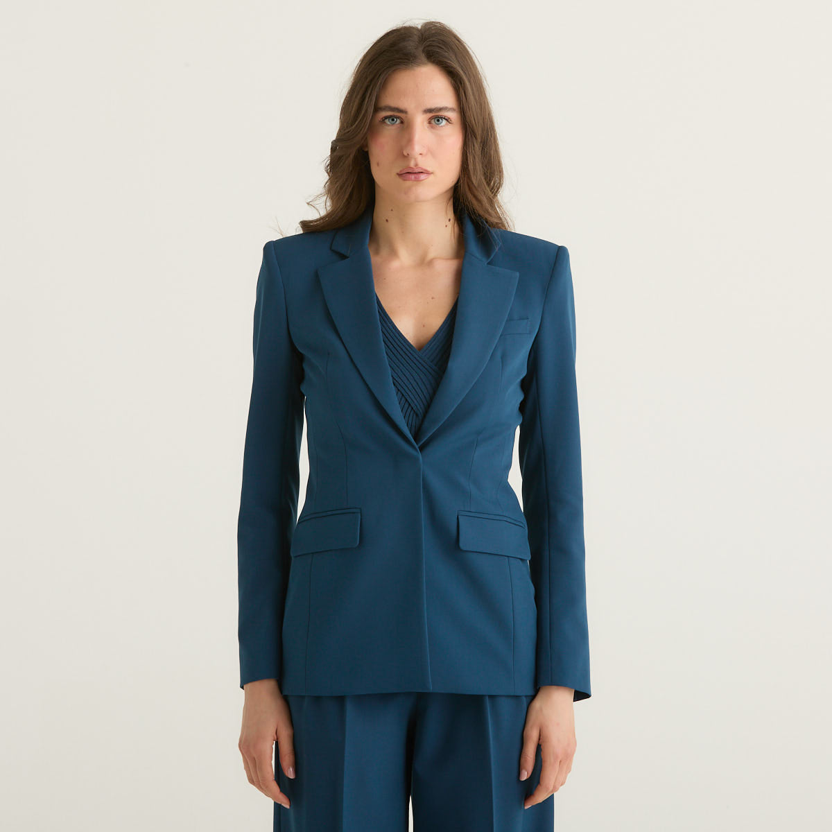 Patrizia Pepe blazer sartoriale blu