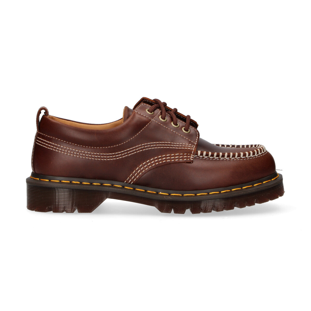 Dr.Martens stringata Lowell in pelle cuoio