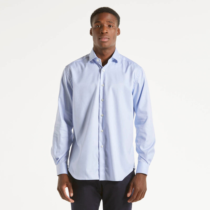 XACUS camicia evolution travel azzurra