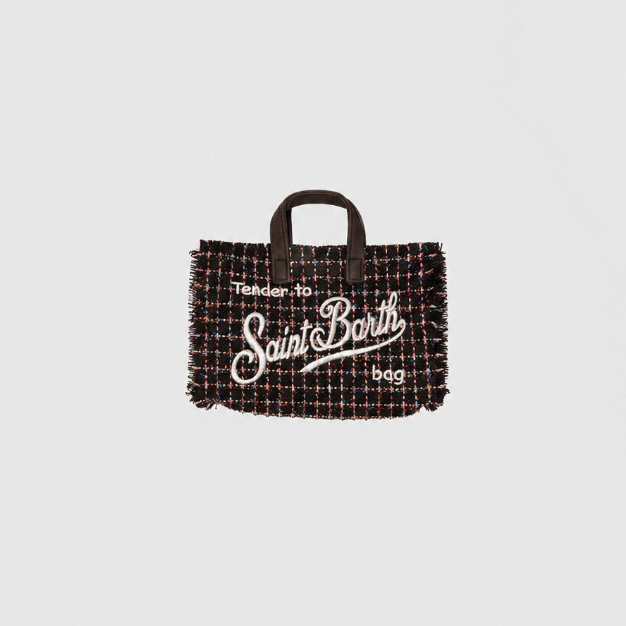 Mc2 Saint Barth phone bag in tweed multicolor