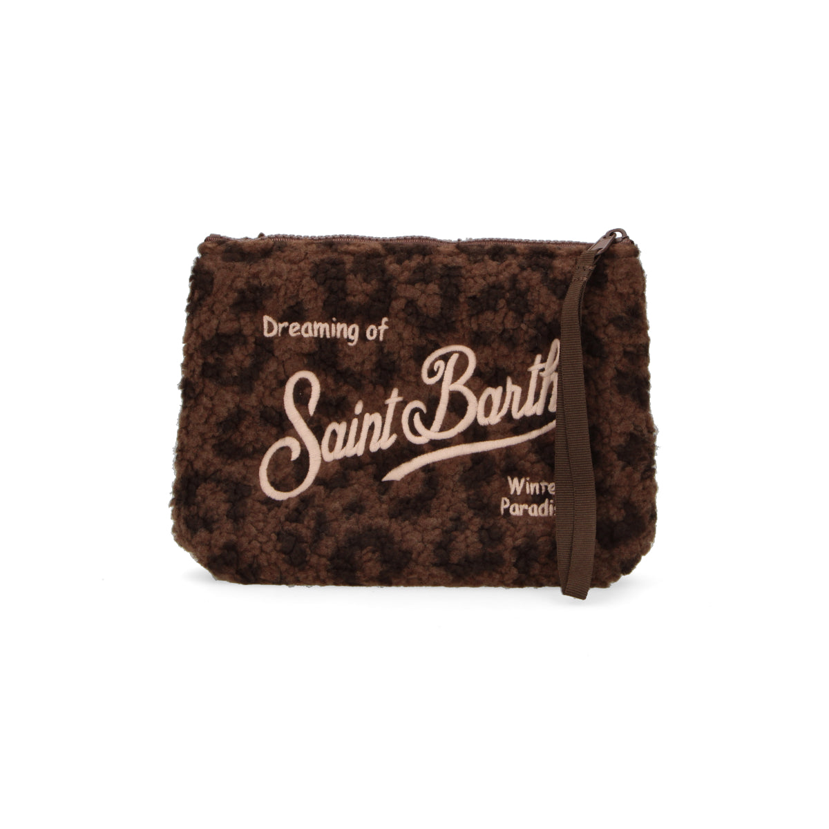 Mc2 Saint Barth pochette Aline Teddy Dark leopard