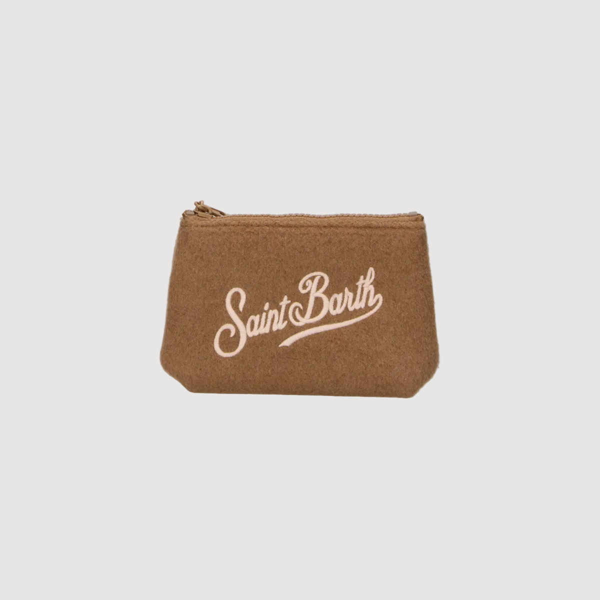 Mc2 Saint Barth pochette Aline Mini felt cammello
