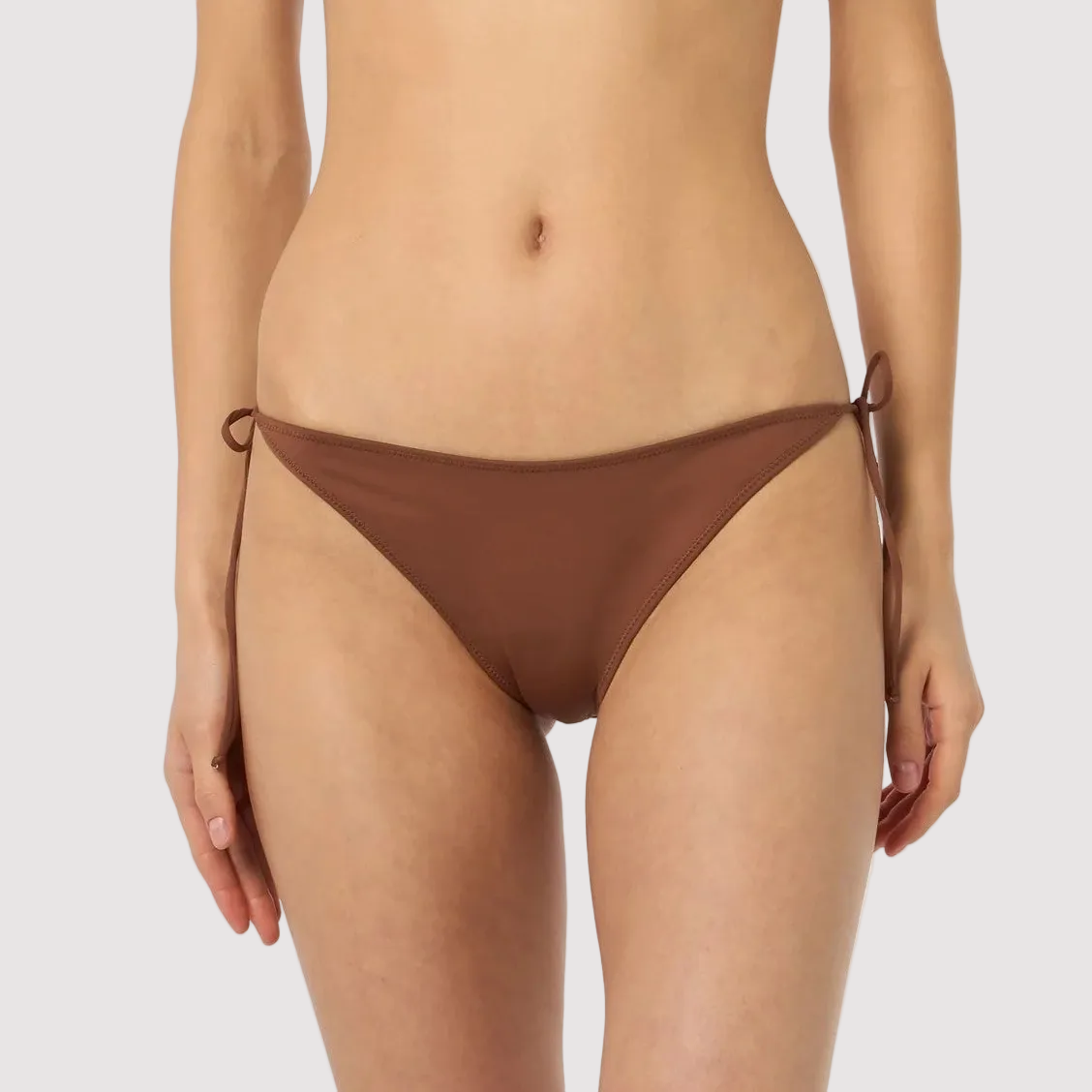 Mc2 Saint Barth Bikini Annabelle Marielle marrone con strass