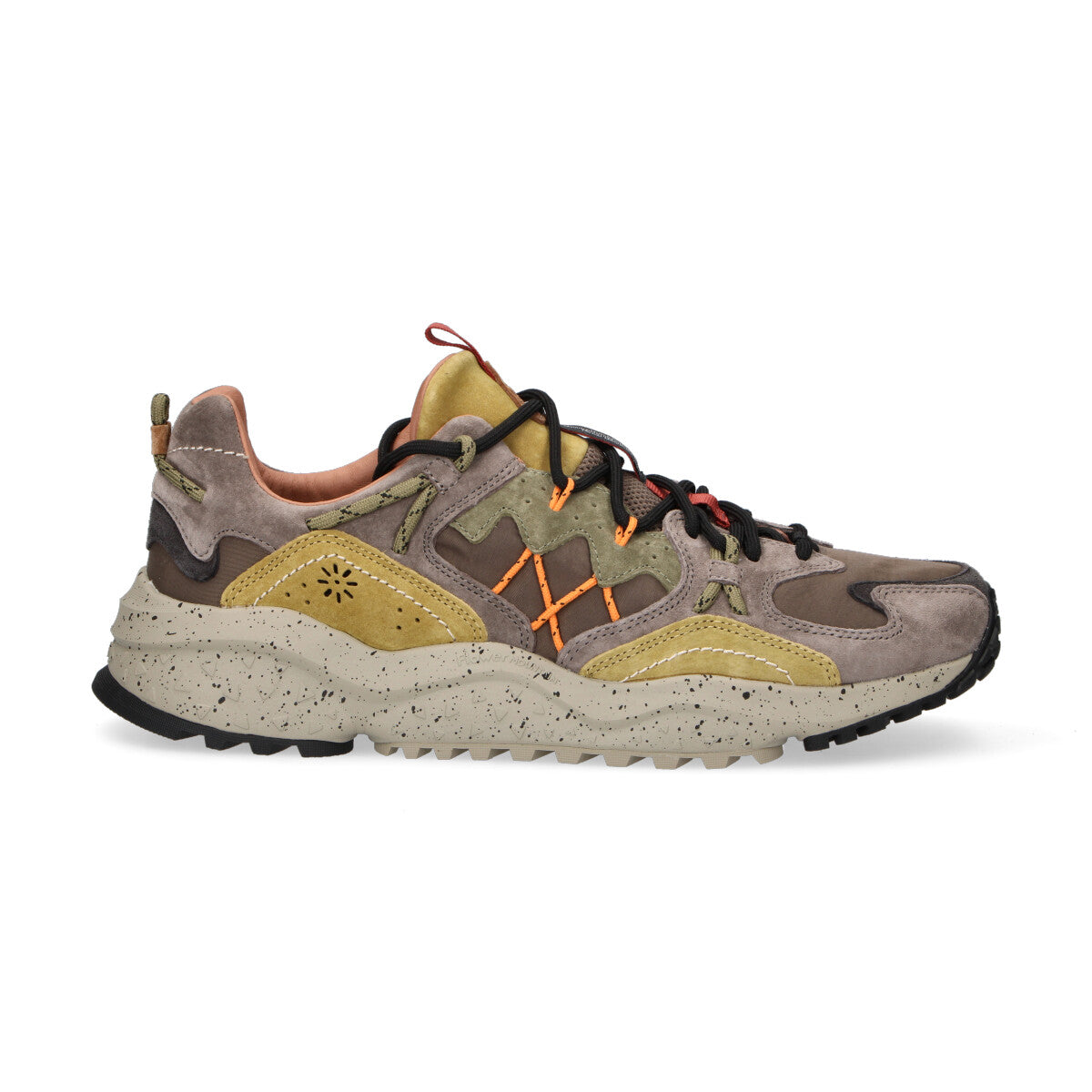Flower Mountain sneaker Yamabushi in camoscio grigio