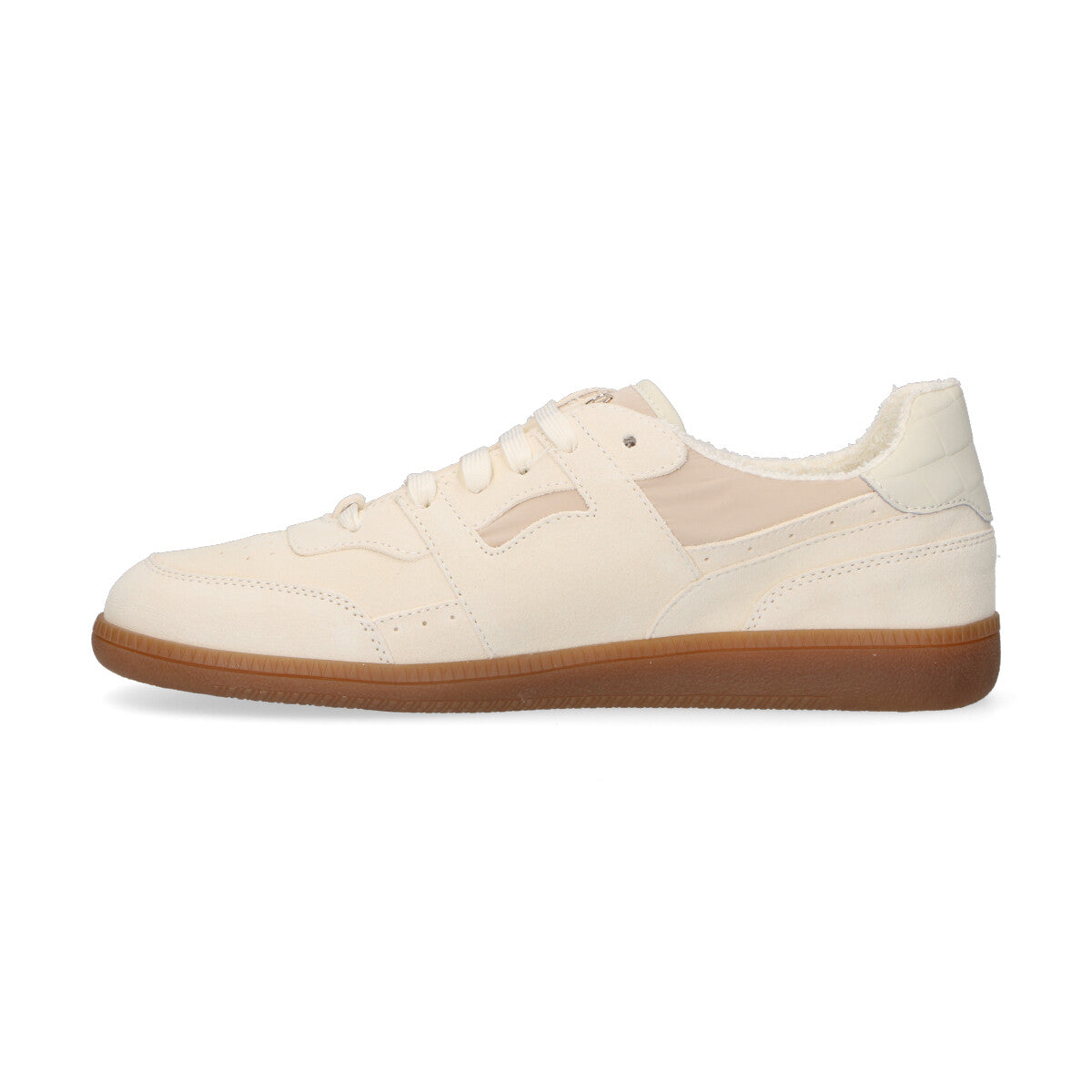 Hide&Jack sneaker in pelle,camoscio e nylon beige
