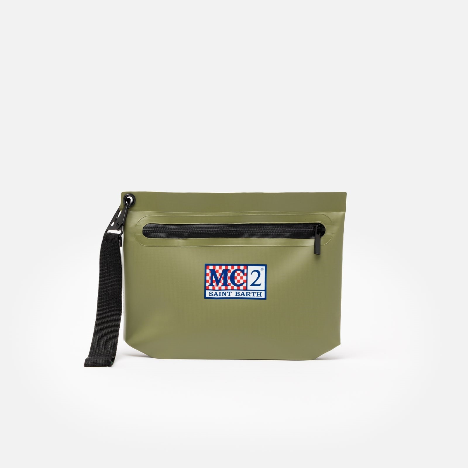 Mc2 Saint Barth pochette Aline Aqua verde militare