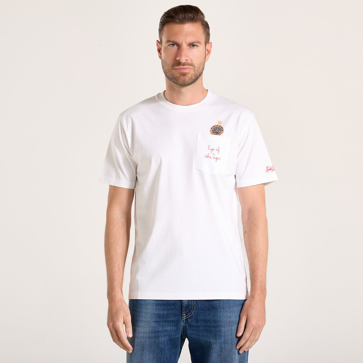 Mc2 Saint Barth t-shirt austin eye tiger bianca