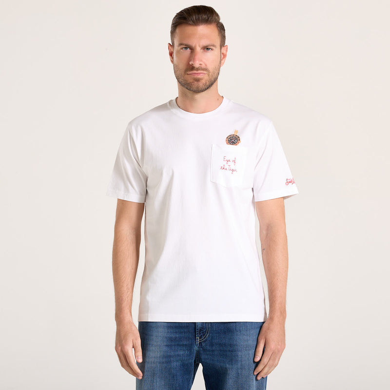 Mc2 Saint Barth t-shirt austin eye tiger bianca