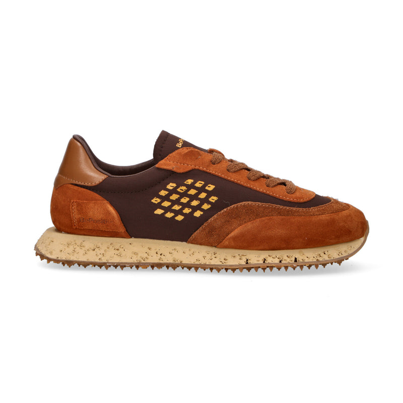 BePositive sneaker Starter in tessuto cuoio
