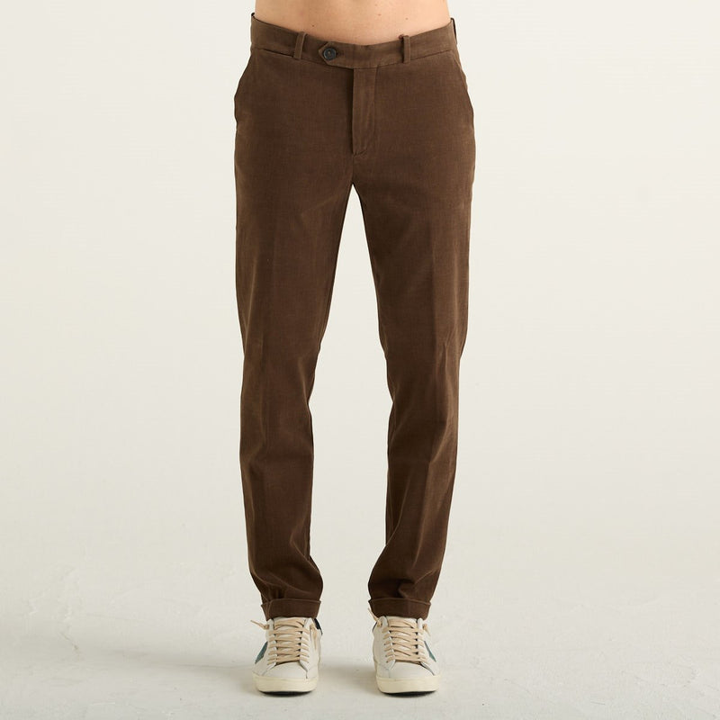 RRD Pantaloni Uomo Softwill Chino Marrone