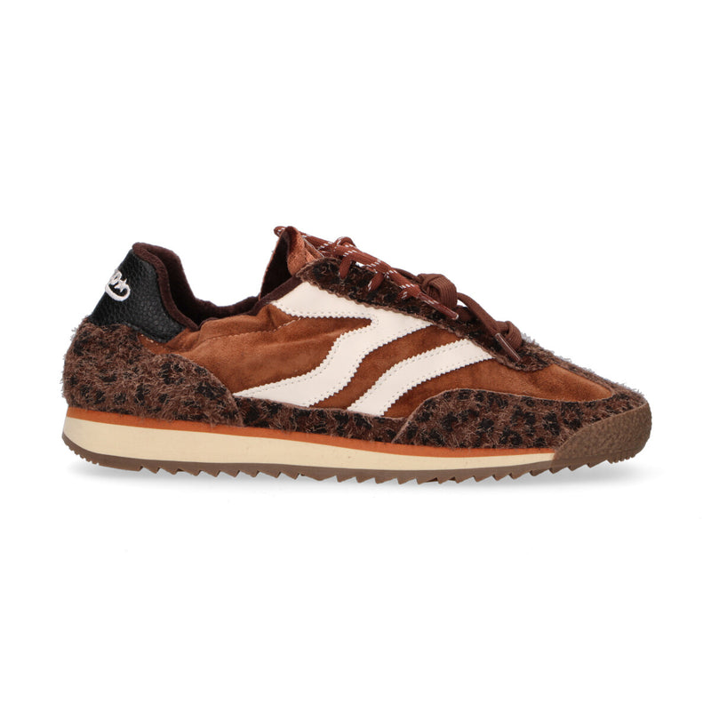 Mrp Star sneaker Utah in camoscio leo warm