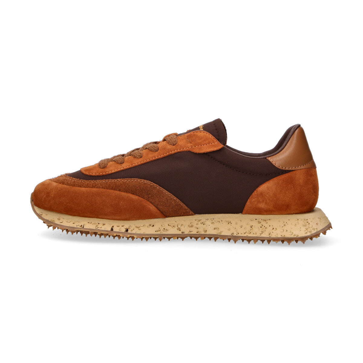 BePositive sneaker Starter in tessuto cuoio