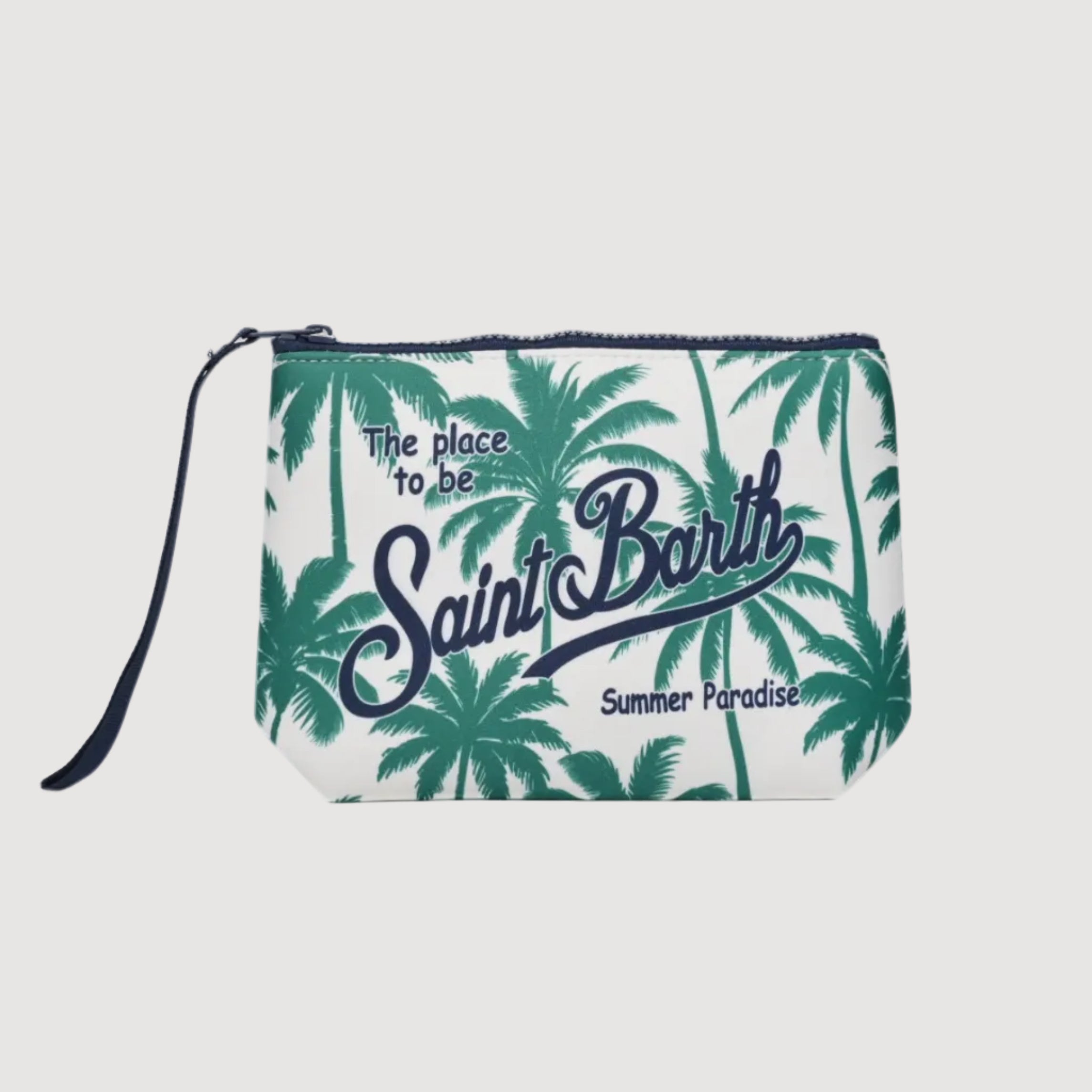 Mc2 Saint Barth pochette Aline Palms Allover