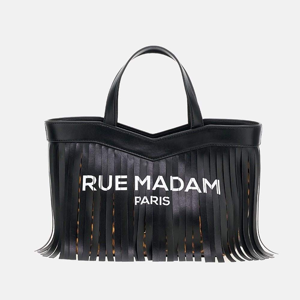 Rue Madam Paris Sauvage mini Shopping leopard