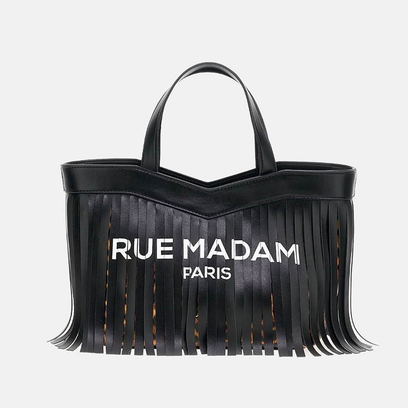 Rue Madam Paris Sauvage mini Shopping leopard