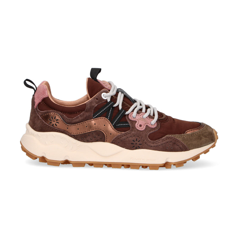 Flower Moutain sneaker Yamano 3 camoscio marrone