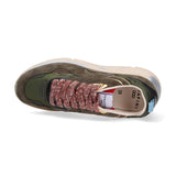 Serafini sneaker Malibu pelle camoscio verde