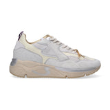 Serafini sneaker Malibu cavallino nylon panna