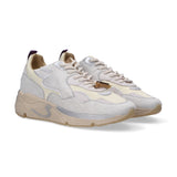 Serafini sneaker Malibu cavallino nylon panna