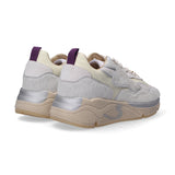Serafini sneaker Malibu cavallino nylon panna
