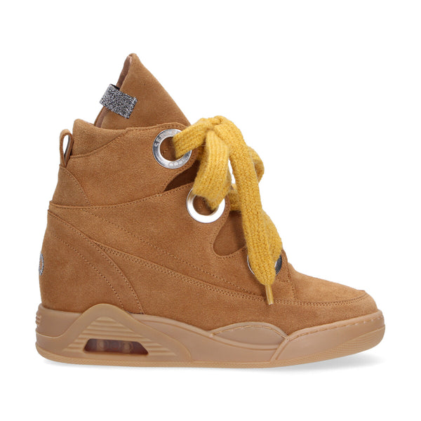 Serafini sneaker Sydney camoscio cuoio