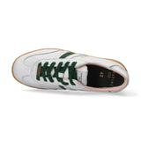 Serafini sneaker Flat gold pelle bianca