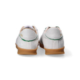 Serafini sneaker Flat gold pelle bianca