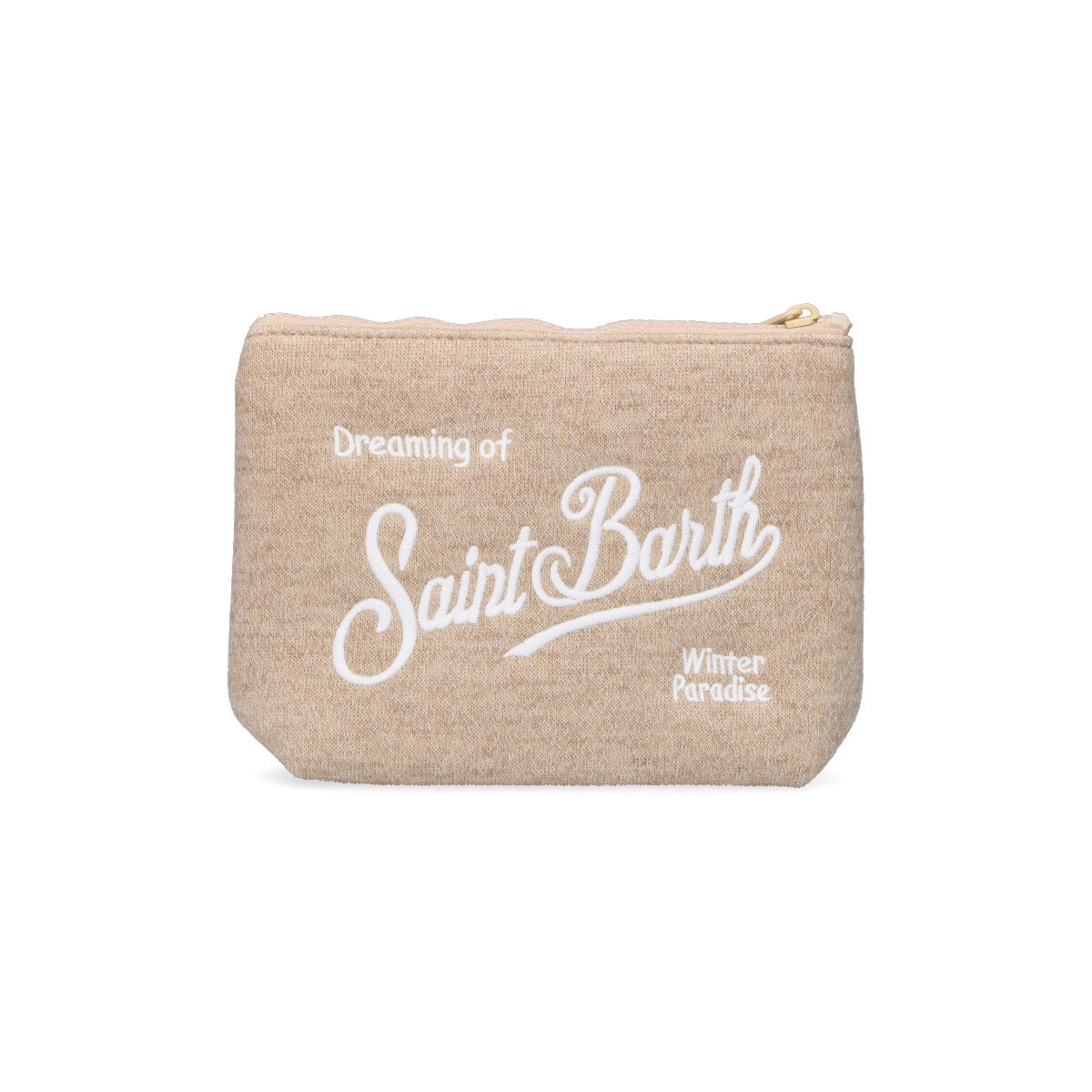 MC2 Saint Barth pochette Aline Wool beige